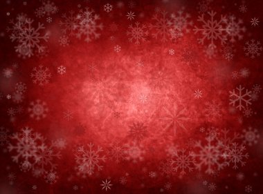 Ice red christmas background clipart