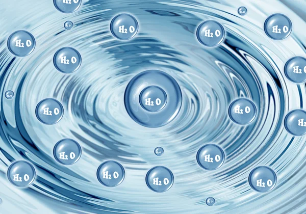물 분자 — 스톡 사진