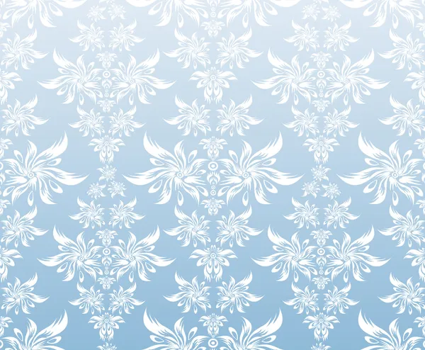 Ornement décoratif bleu — Image vectorielle