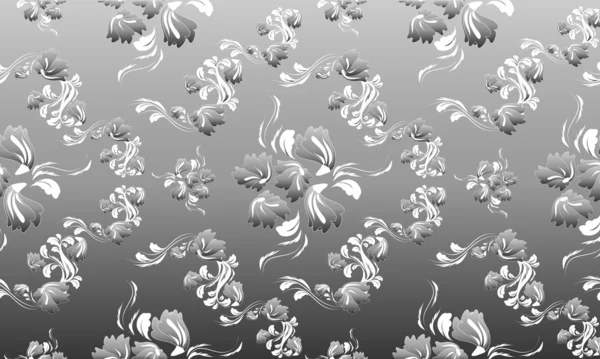 皇家花卉装饰 — 图库矢量图片