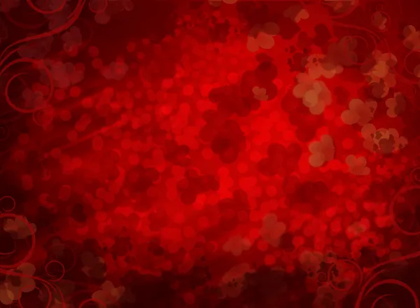 Vermelho valentines fundo — Fotografia de Stock