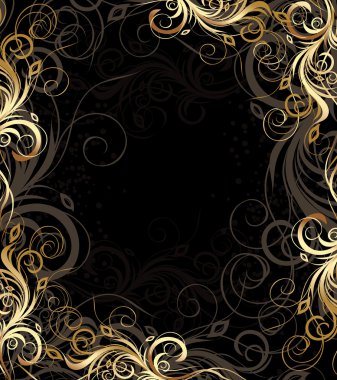 Vector floral background clipart