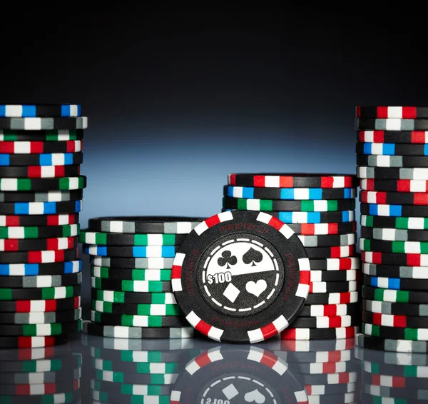 Τυχερών παιχνιδιών μάρκες — Φωτογραφία Αρχείου