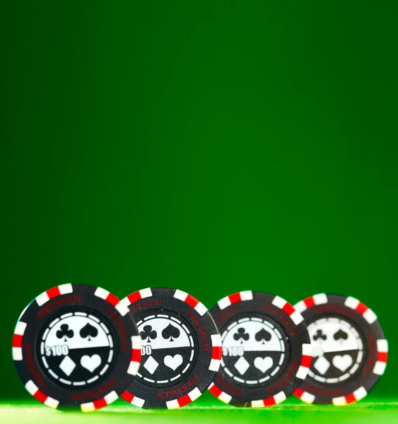 Glücksspielchips — Stockfoto