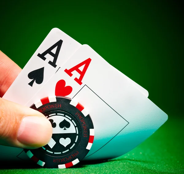 Two Aces — Stock Photo, Image