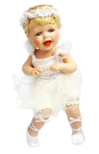 Doll in a dress of the bride — Stock Photo, Image