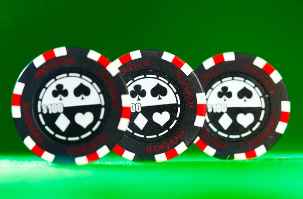Szerencsejáték-zseton — Stock Fotó
