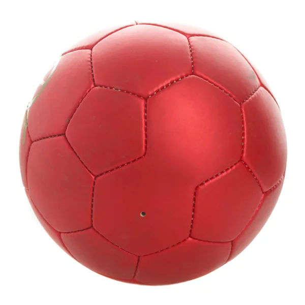Rode voetbal — Stockfoto