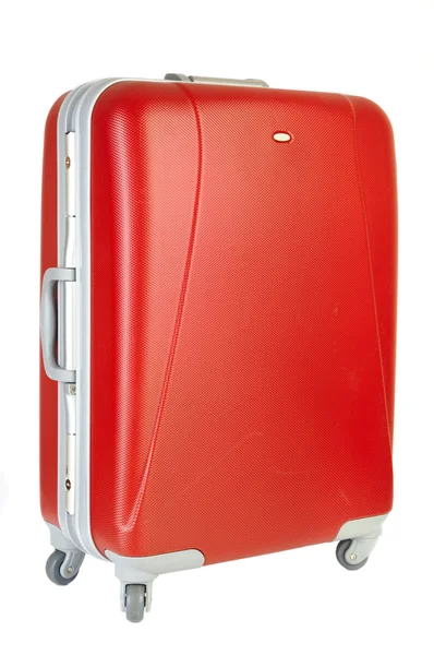 Roter Koffer — Stockfoto