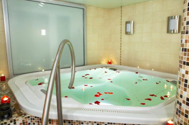 Bath of a jacuzzi clipart