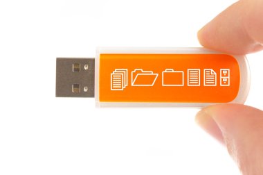 USB computer memory stick clipart