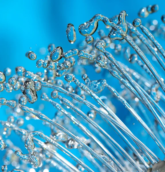 Dusch med droppar vatten... — Stockfoto