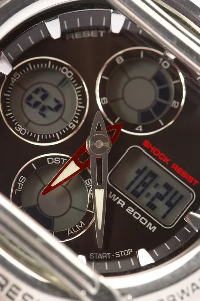 Heures électroniques avec chronomètre — Photo