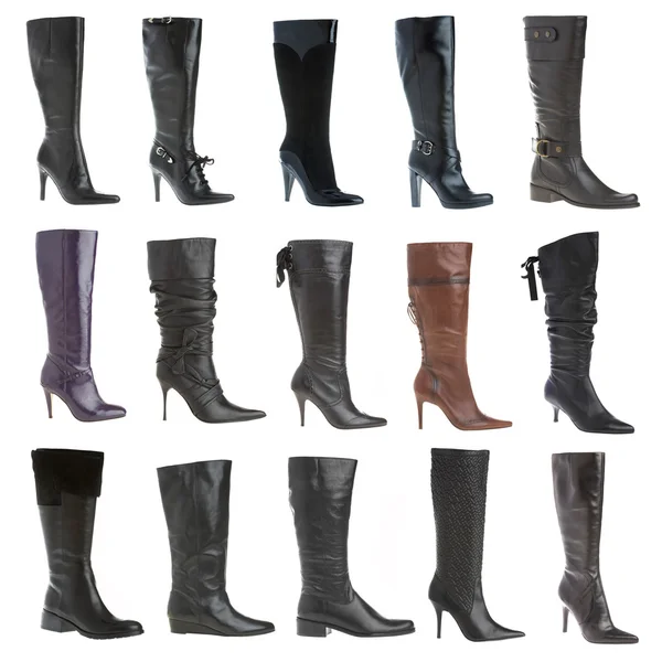 Hösten och vintern kvinnligt skor — Stockfoto