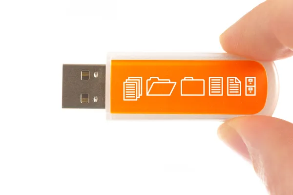 Pamięci USB komputera — Zdjęcie stockowe