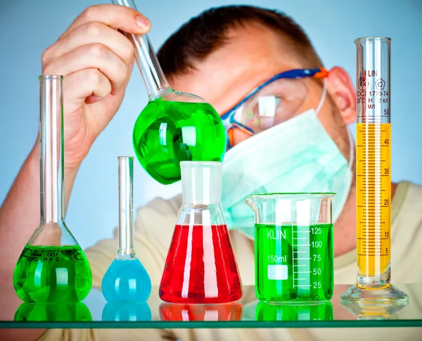 Young scientist — Stock Photo, Image