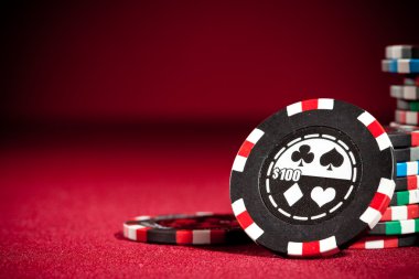 Gambling chips clipart