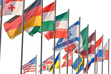 Flags clipart