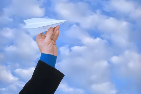 Stock image Paper plane