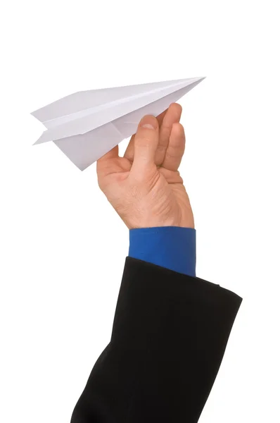 纸飞机 — 图库照片