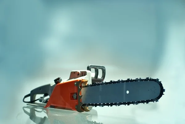 stock image Petrol-powered saw