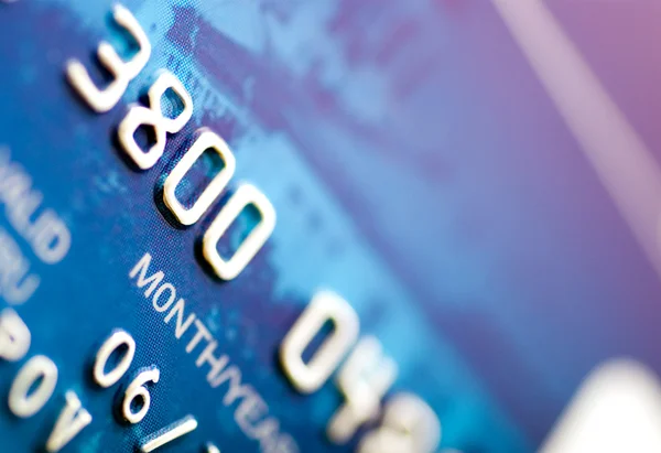 Yakın çekim kredi kartı — Stok fotoğraf