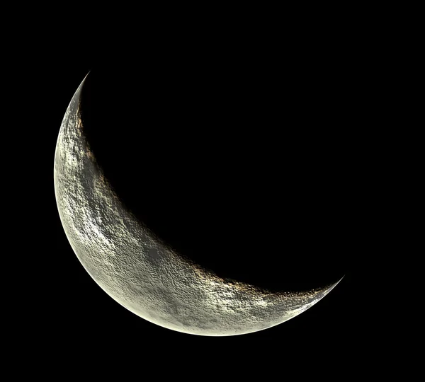 Фазовая луна — стоковое фото