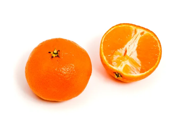 Clementina cítrica de laranja — Fotografia de Stock