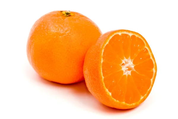 Clementina cítrica de laranja — Fotografia de Stock
