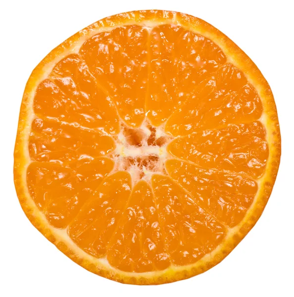 Tranche de mandarine — Photo