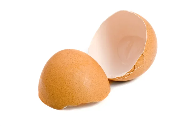 Курячі яйця оболонки — стокове фото