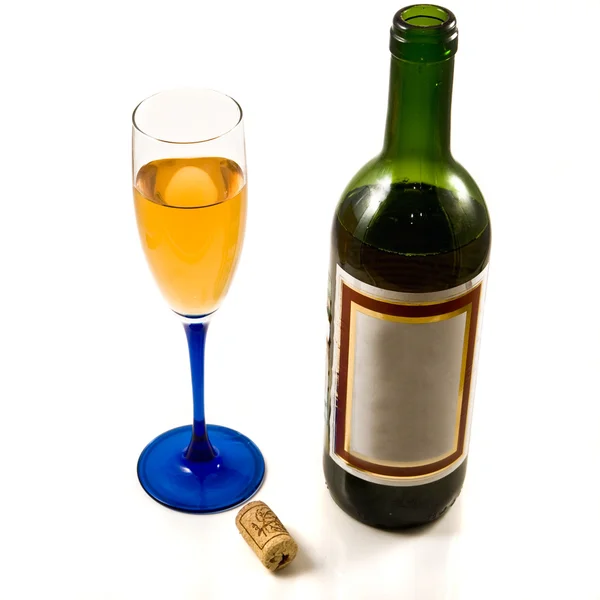 Wein und Glas — Stockfoto