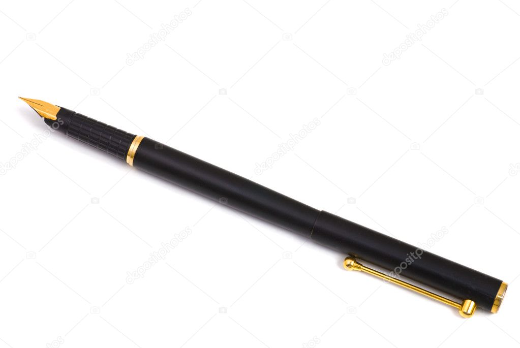 Ink pen isolated