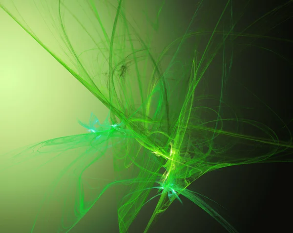 Fractal green background — Stock Photo, Image