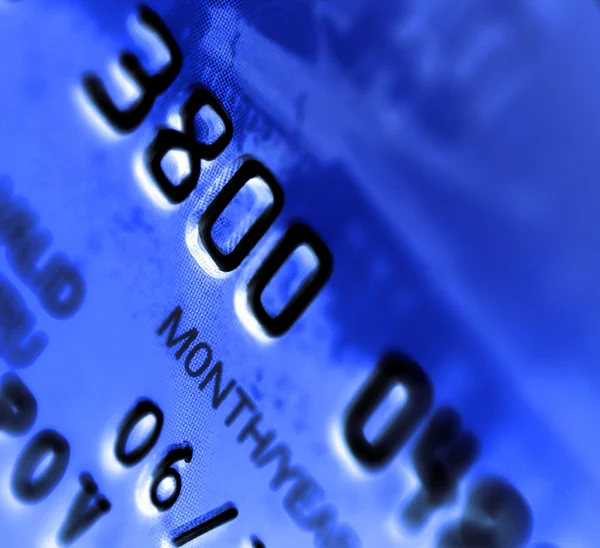 Fermer une carte de crédit — Photo