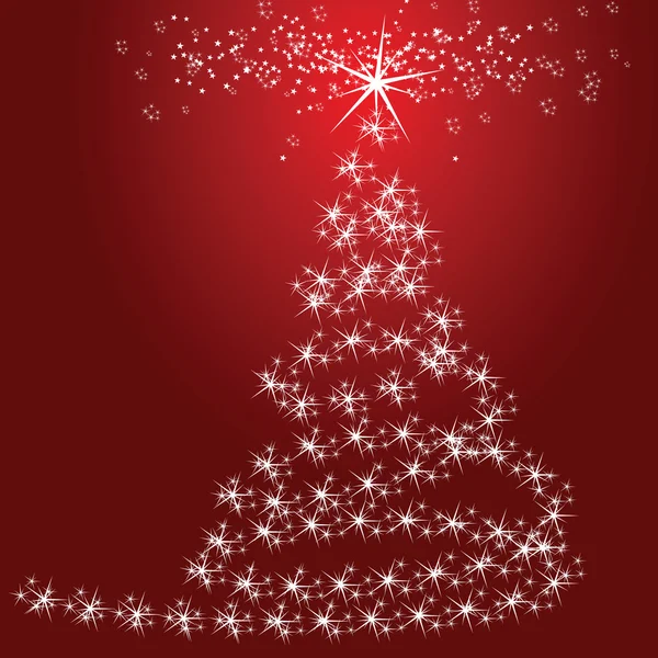 Étoiles de Noël — Image vectorielle