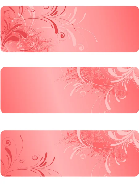 Vintage banners set — Stock Vector