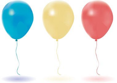 Üç balon seti