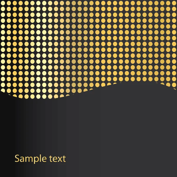 Gold Mosaik Hintergrund. — Stockvektor