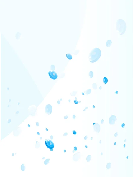 Beau fond bleu clair — Image vectorielle