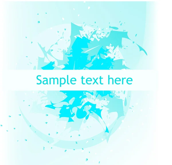 Banner abstracto con espacio para texto . — Vector de stock