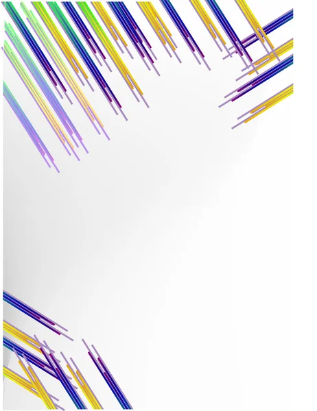 Fond avec des rayures multicolores . — Image vectorielle