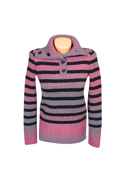 Стильный, современный свитер на белом
.