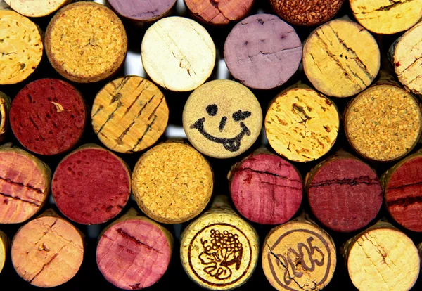 Smiling cork. — Stock Photo, Image