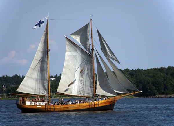 stock image The Finnish sailing vessel.