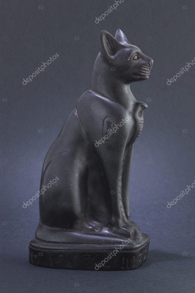 Black Egyptian cat — Stock Photo © sunlion 1132017