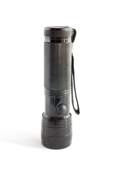 Black flashlight — Stock Photo, Image