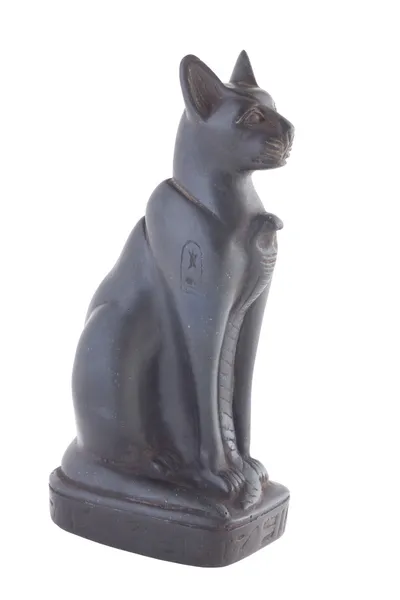 Preto egípcio gato 2 — Fotografia de Stock