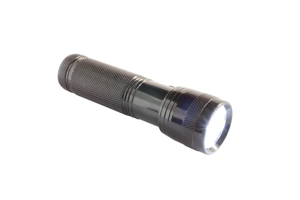 Black flashlight 2 — Stock Photo, Image