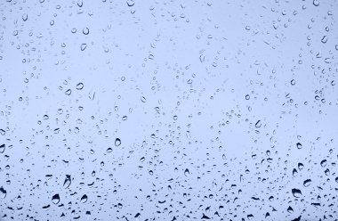 Drops on glass clipart